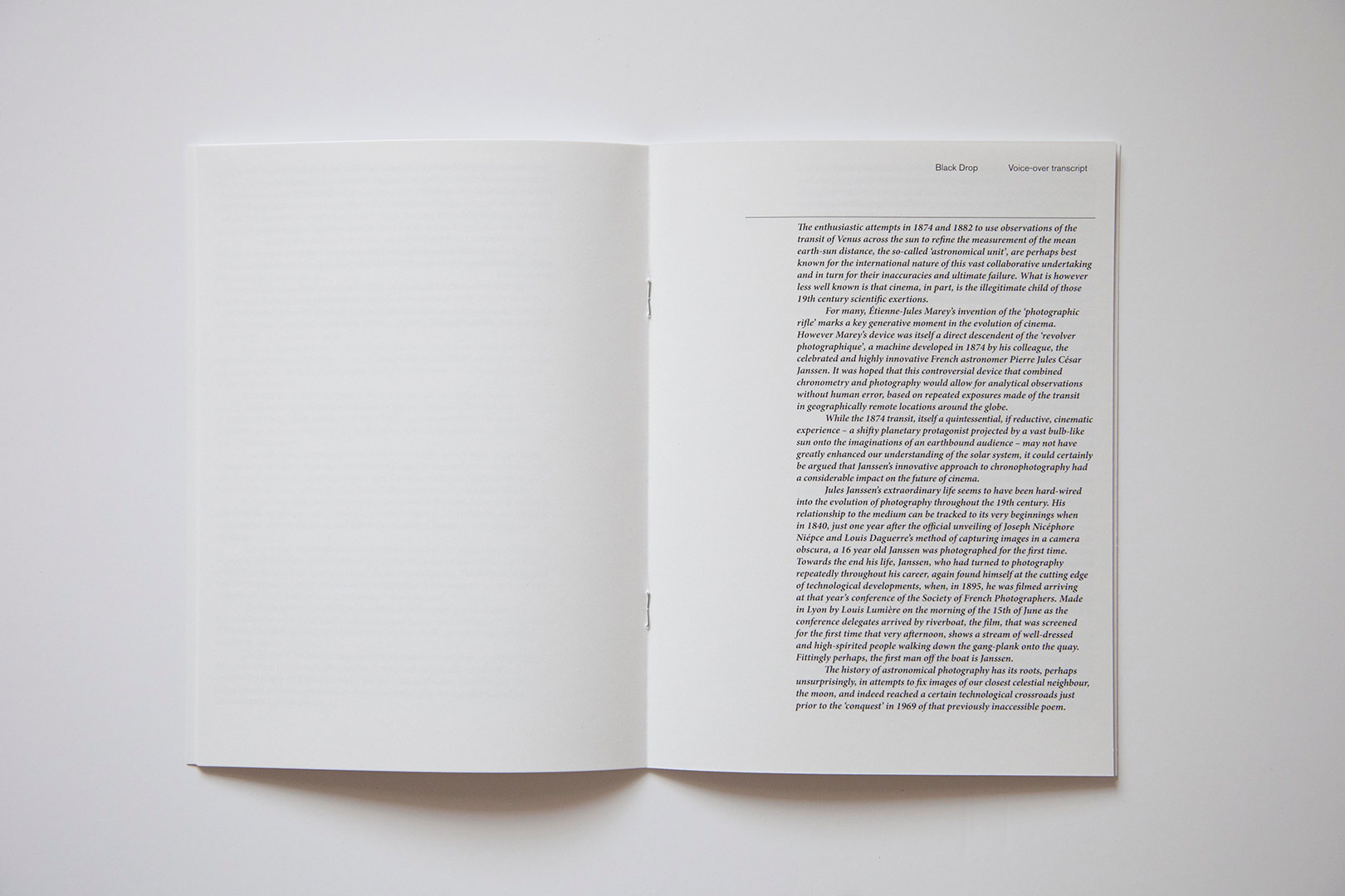 Simon Starling – Black Drop | Humboldt Books