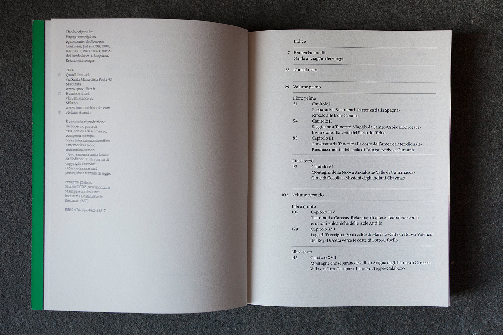 Alexander von Humboldt – Viaggio alle regioni equinoziali del Nuovo Continente | Humboldt Books