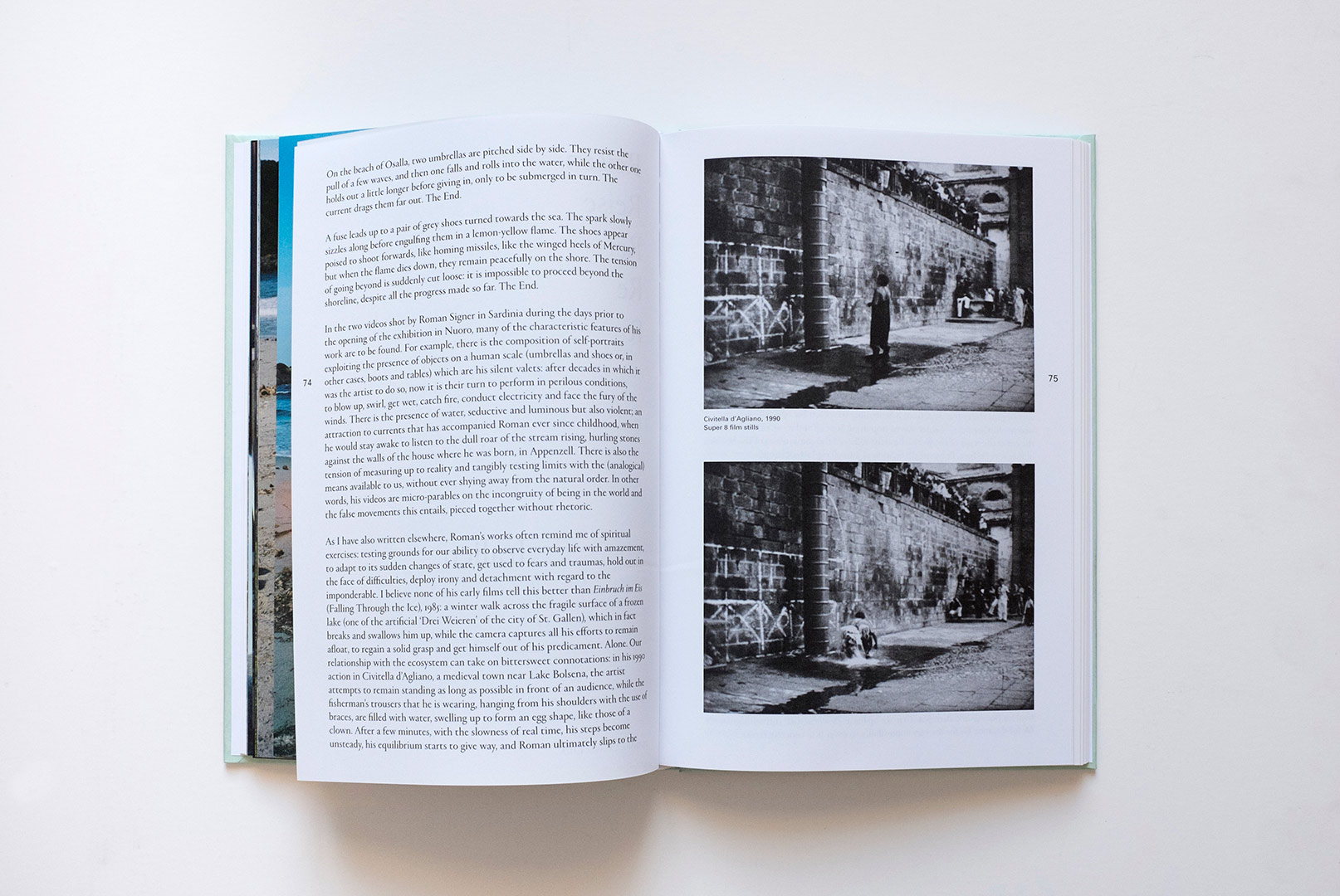 Roman Signer – A Step Towards the Sea | Humboldt Books