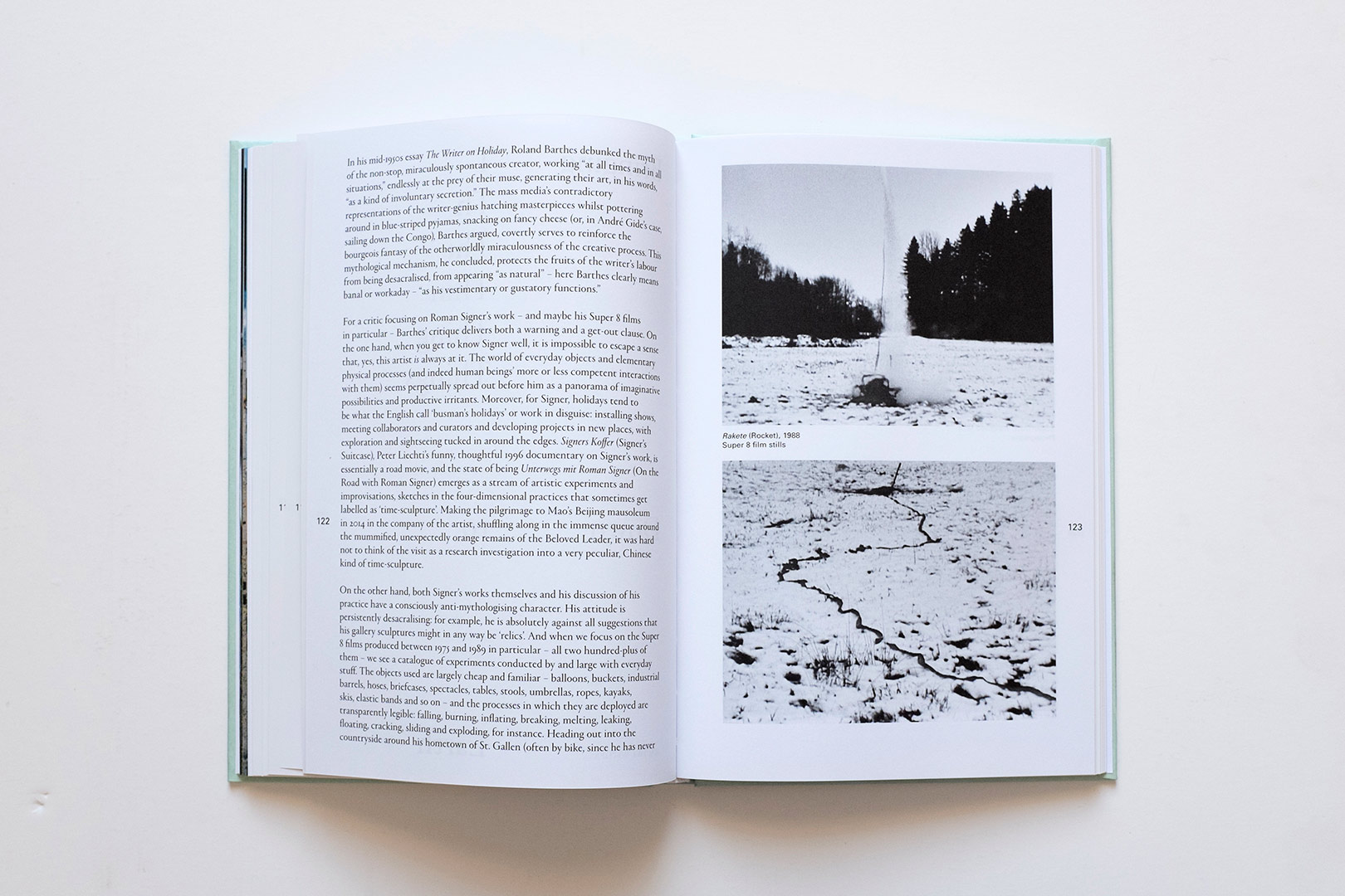 Roman Signer – A Step Towards the Sea | Humboldt Books