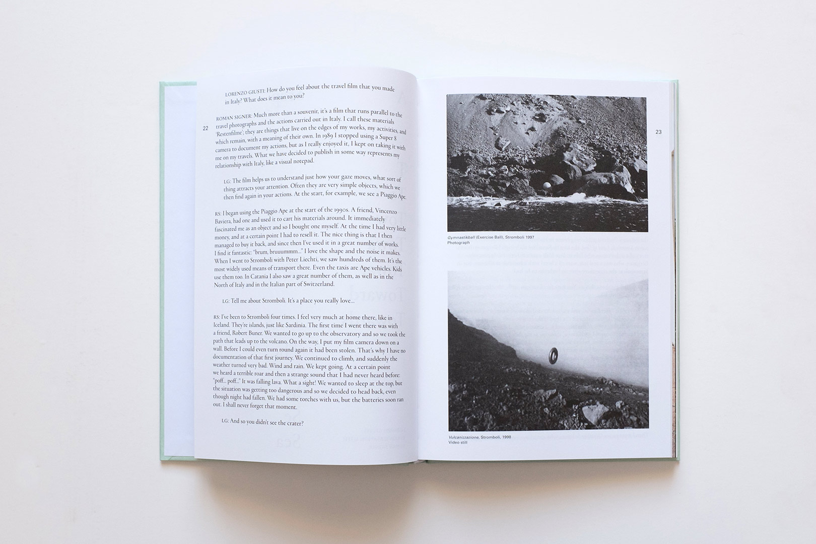 Roman Signer – A Step Towards the Sea | Humboldt Books