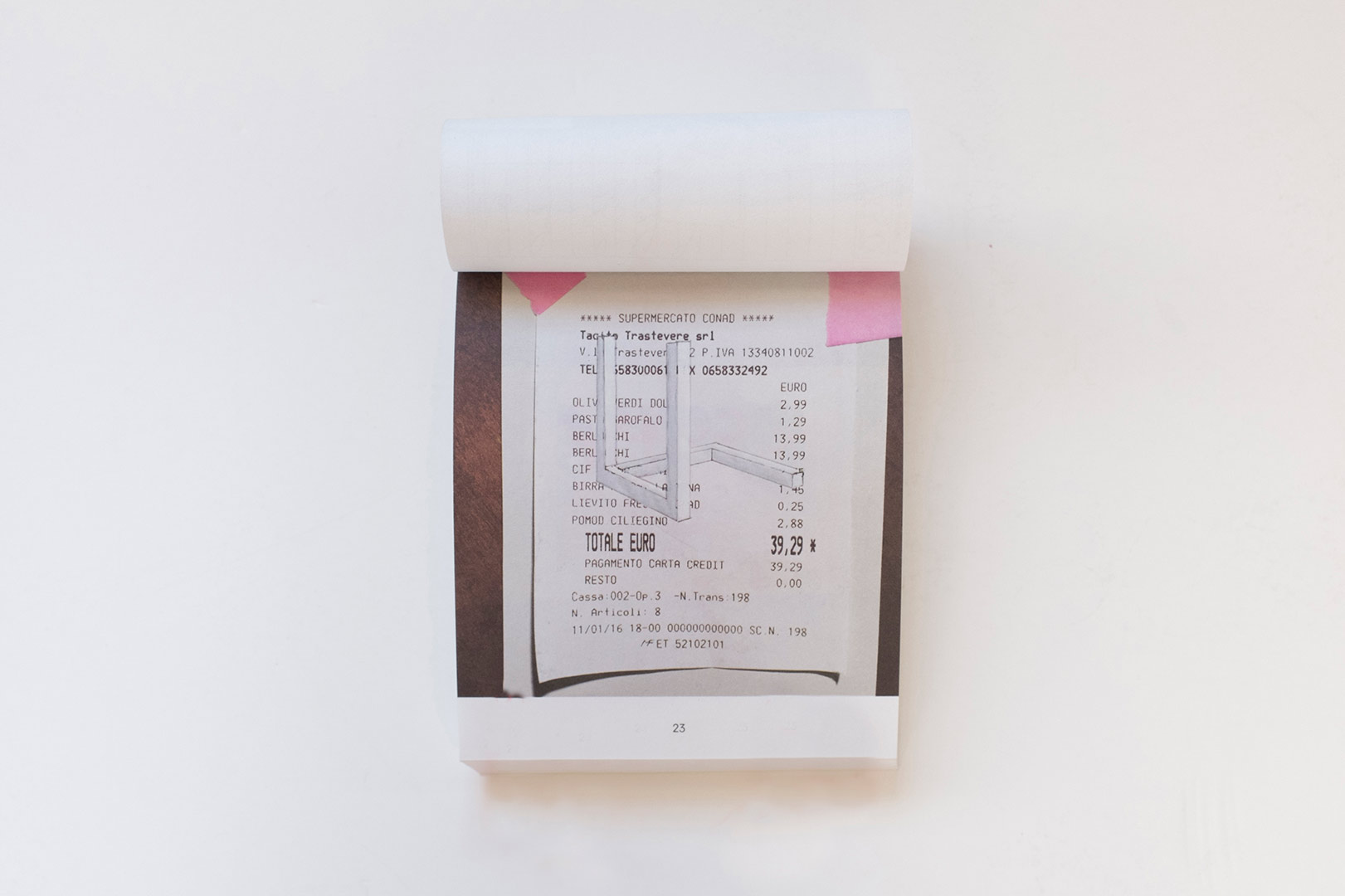 Jonathan Monk – One Hundred Meals Between Rome and Berlin | Humboldt Books