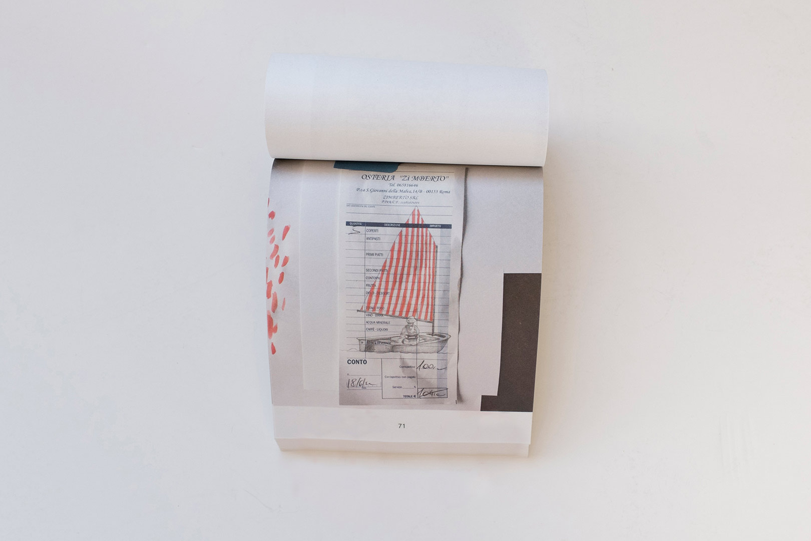 Jonathan Monk – One Hundred Meals Between Rome and Berlin | Humboldt Books