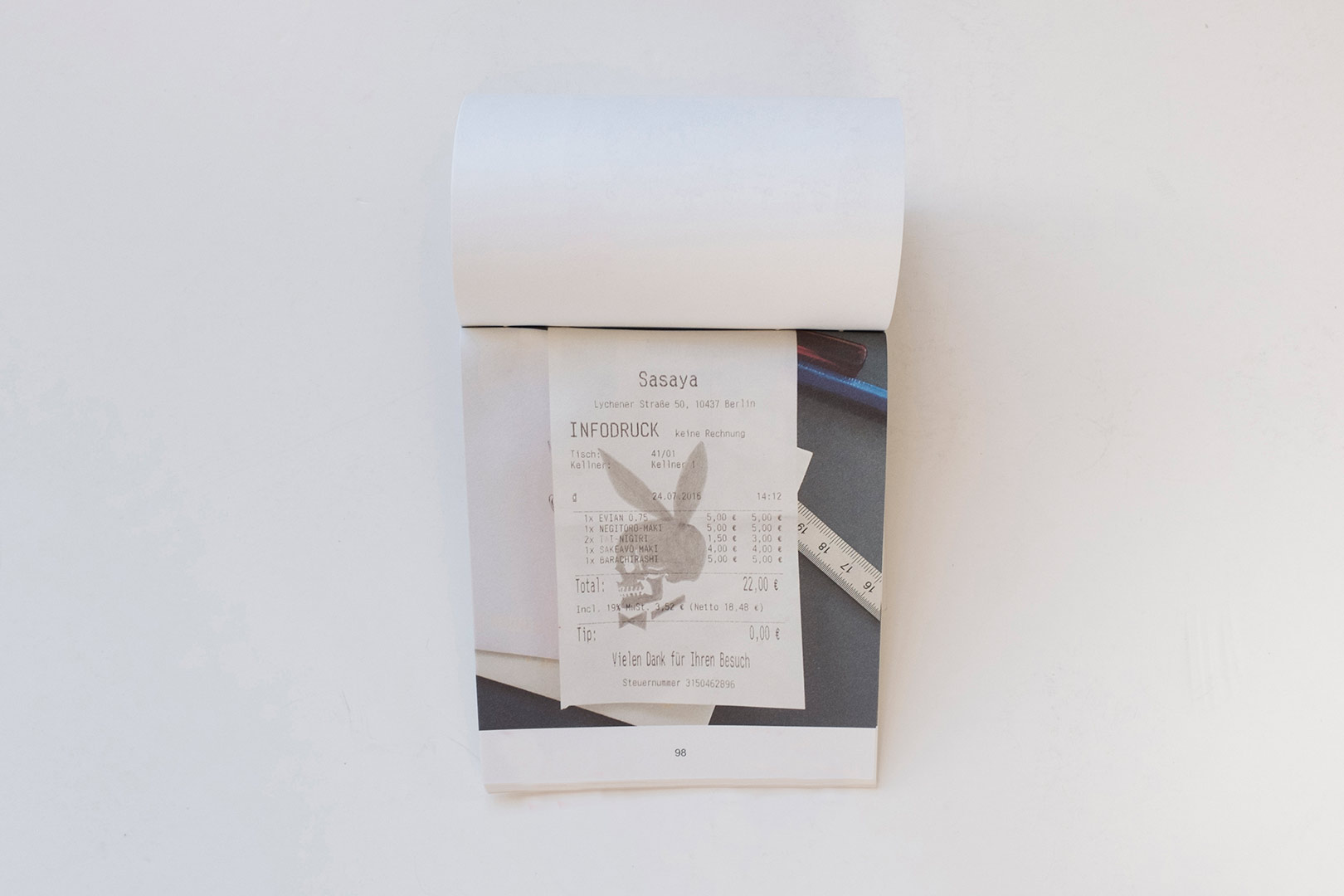 Jonathan Monk – One Hundred Meals Between Rome and Berlin Limited Edition | Humboldt Books