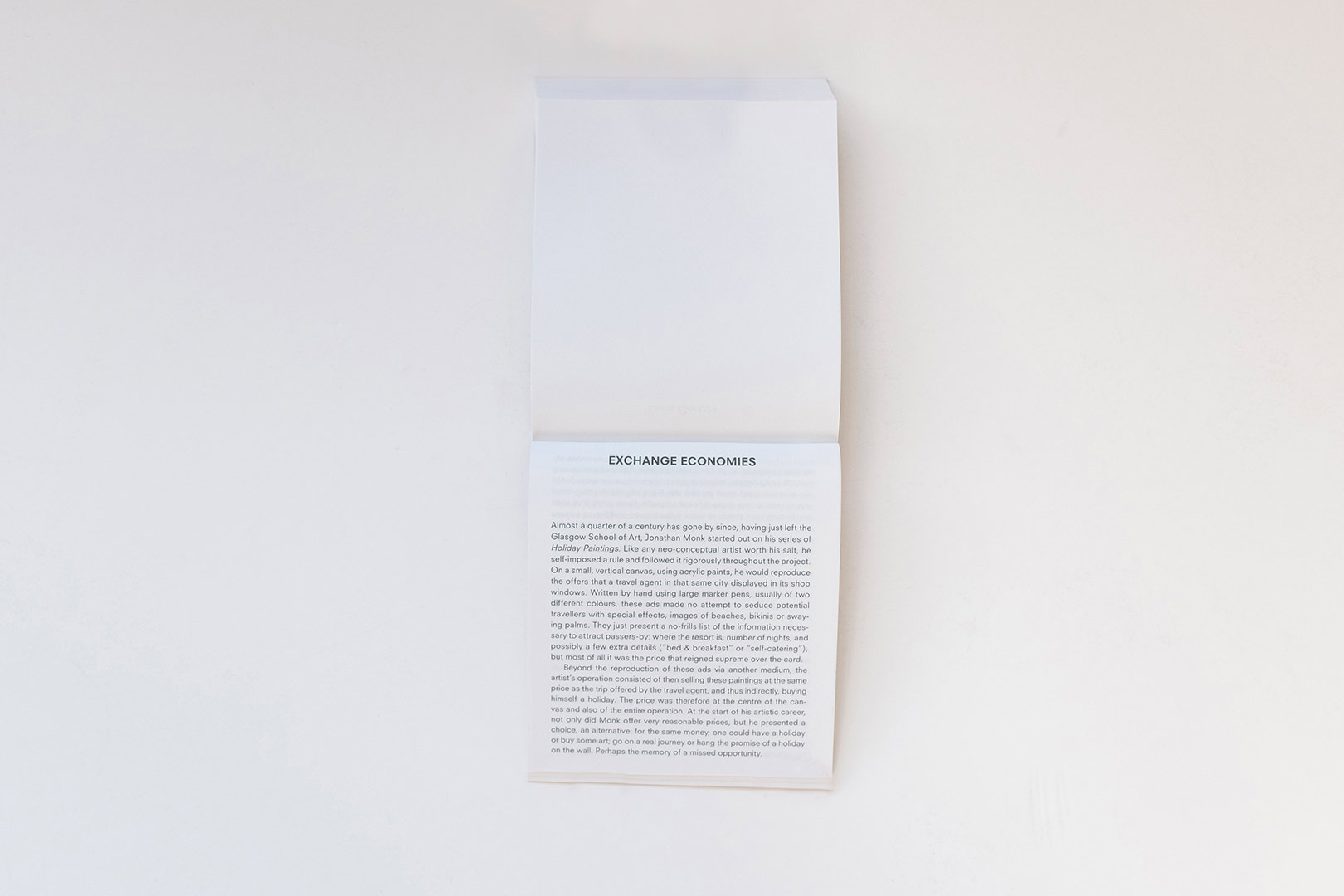 Jonathan Monk – One Hundred Meals Between Rome and Berlin Limited Edition | Humboldt Books