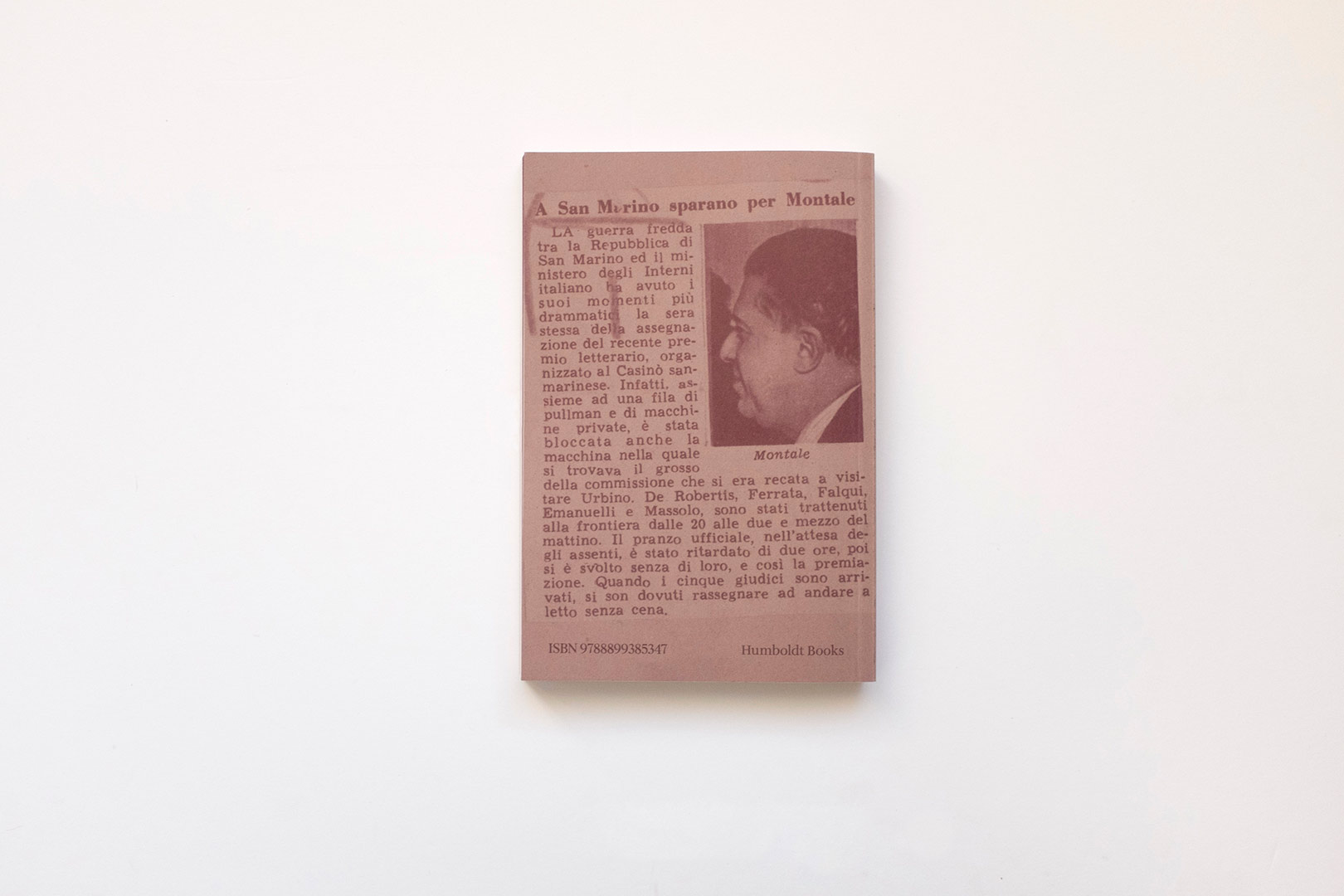 Rita Canarezza, Pier Paolo Coro – San Marino. 30 September 1950 | Humboldt Books