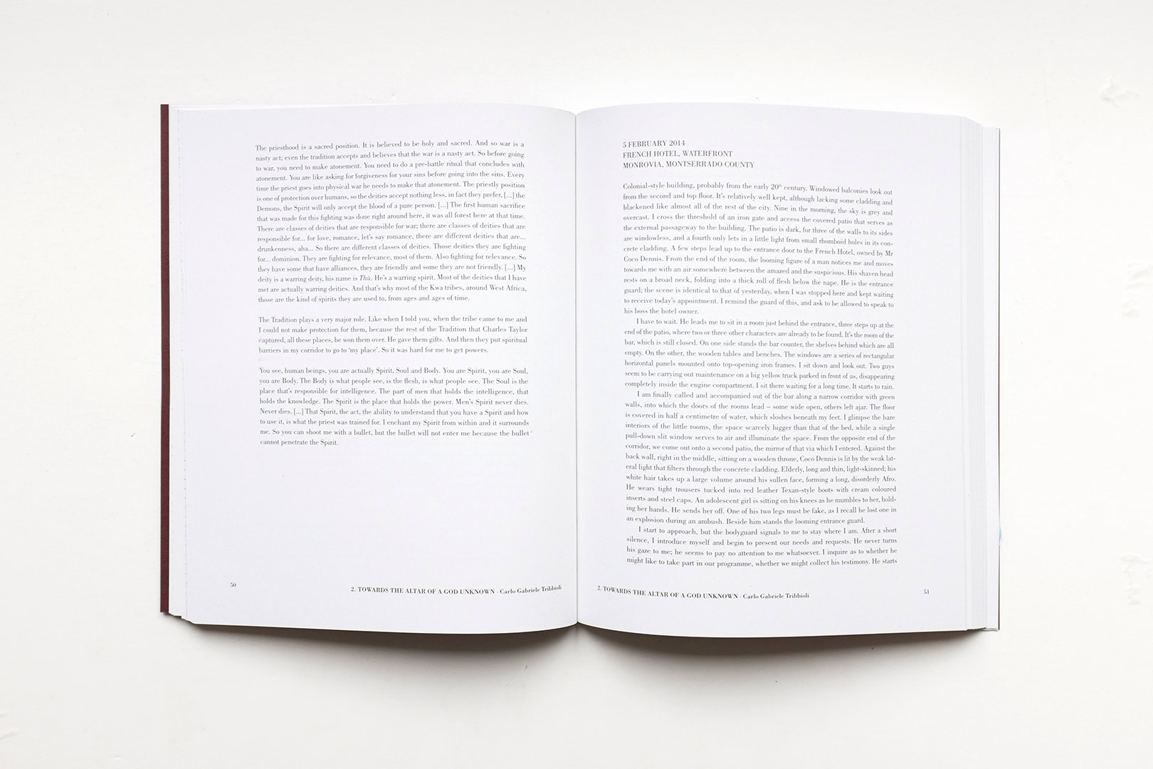 Federico Lodoli, Carlo Gabriele Tribbioli – Towards the altar of a God unknown | Humboldt Books