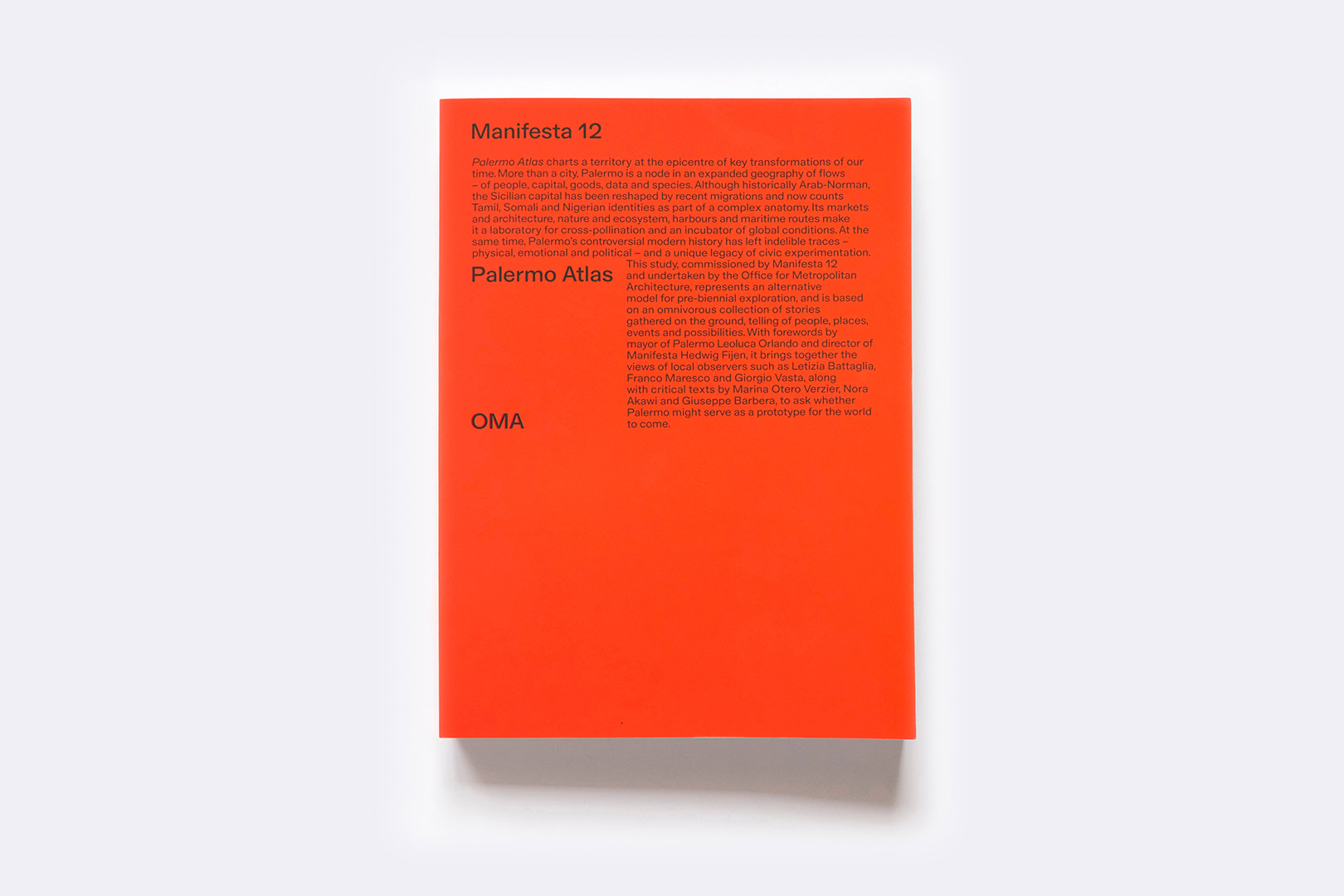 OMA – Palermo Atlas: Manifesta12 EN | Humboldt Books