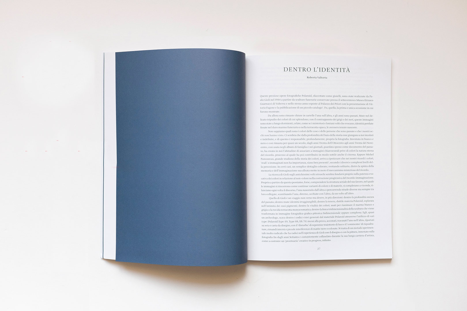 Paolo Gioli – Etruschi, Polaroid 1984 | Humboldt Books