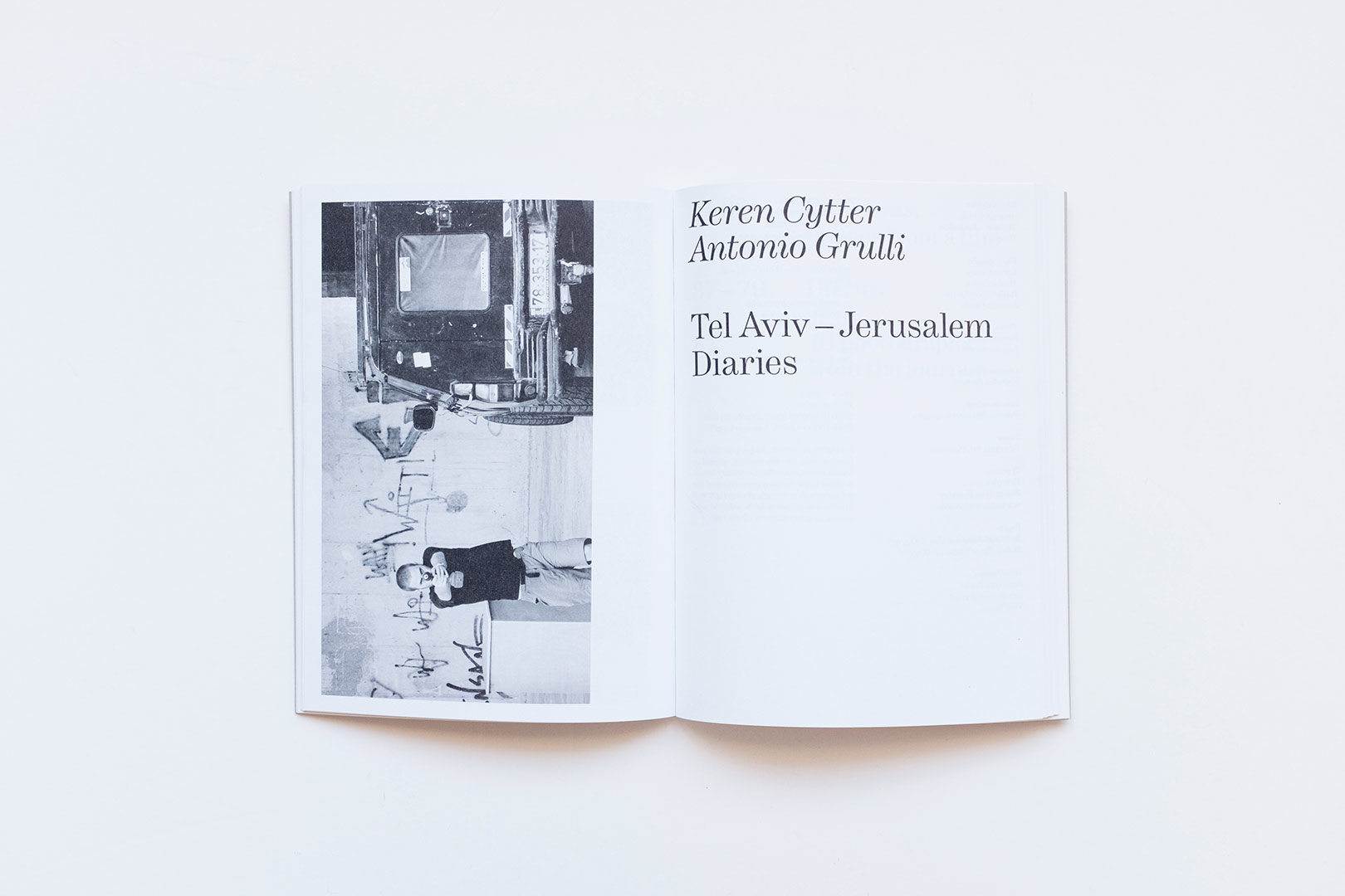Keren Cytter, Antonio Grulli – Tel Aviv | Humboldt Books