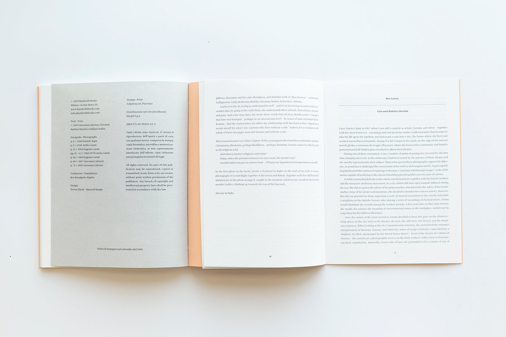 Lisetta Carmi – Genova 1960/1970 Prima Edizione | Humboldt Books