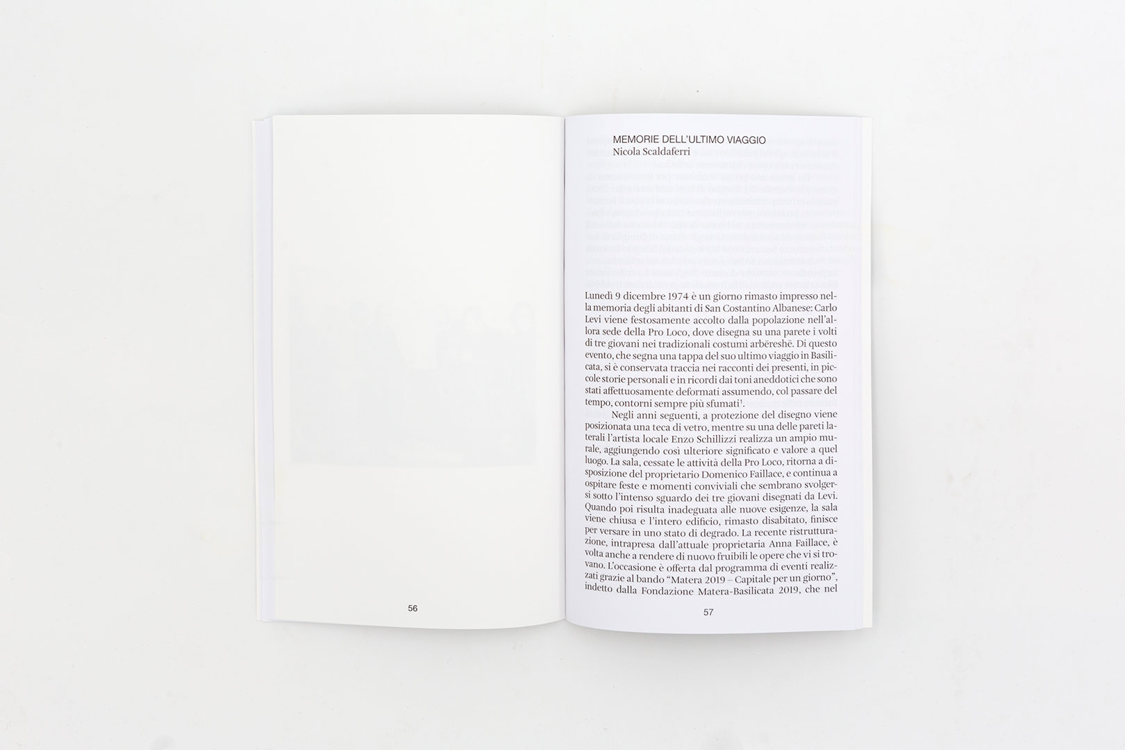 Nationhood – Carlo Levi a San Costantino Albanese. Archivi della Basilica Vol 2 | Humboldt Books