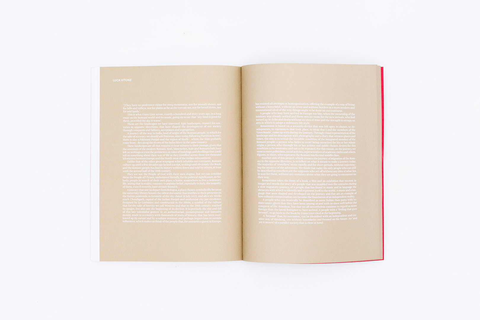 Luca Vitone – Romanistan | Humboldt Books