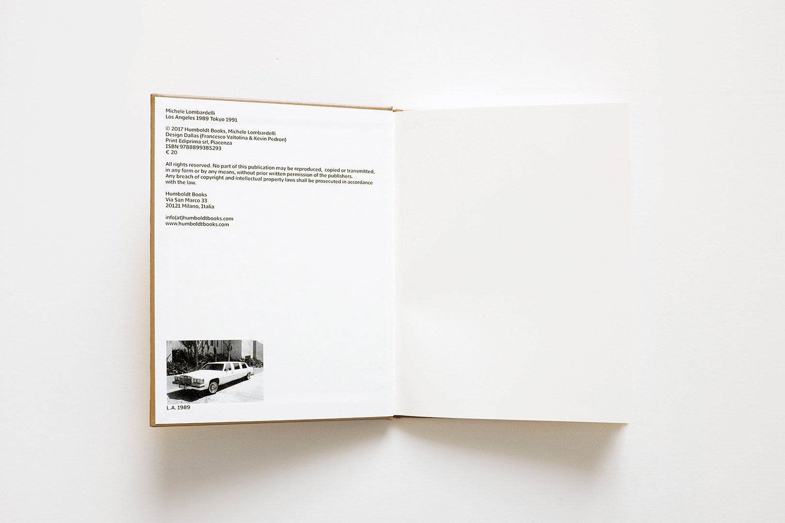 Michele Lombardelli – Los Angeles 1989 Tokyo 1991 | Humboldt Books