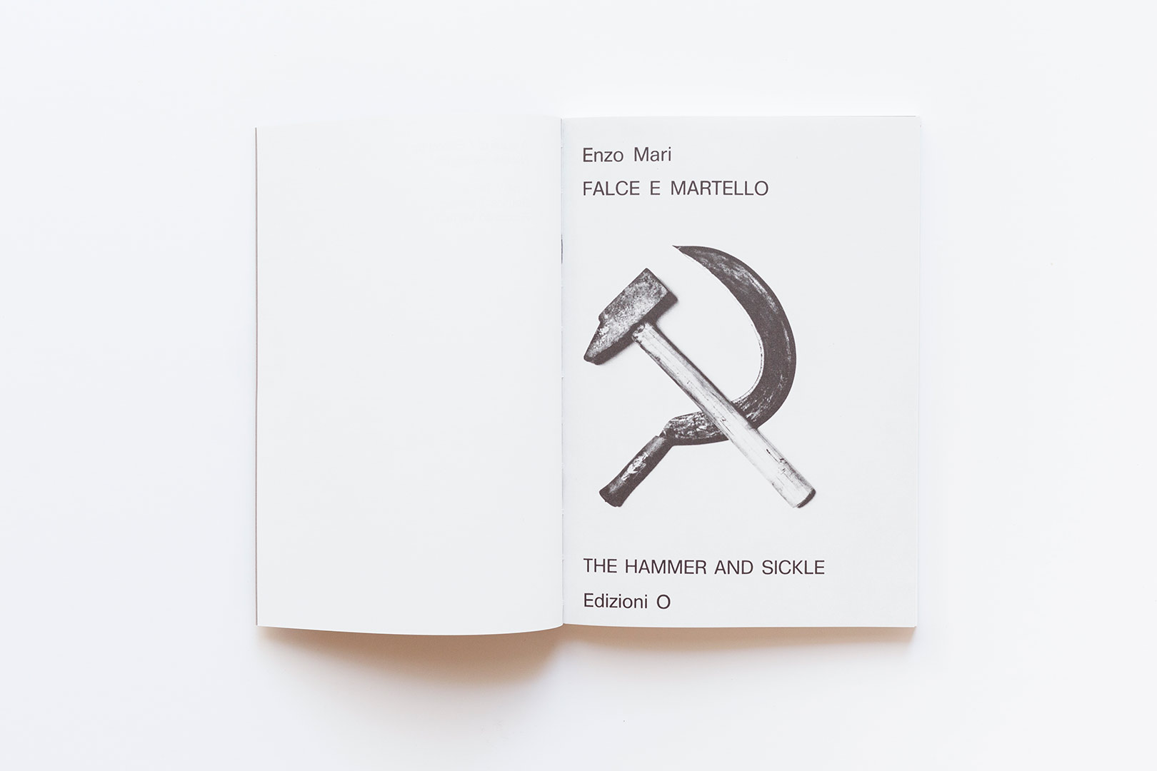 Enzo Mari – Falce e martello / The Hammer and Sickle | Humboldt Books
