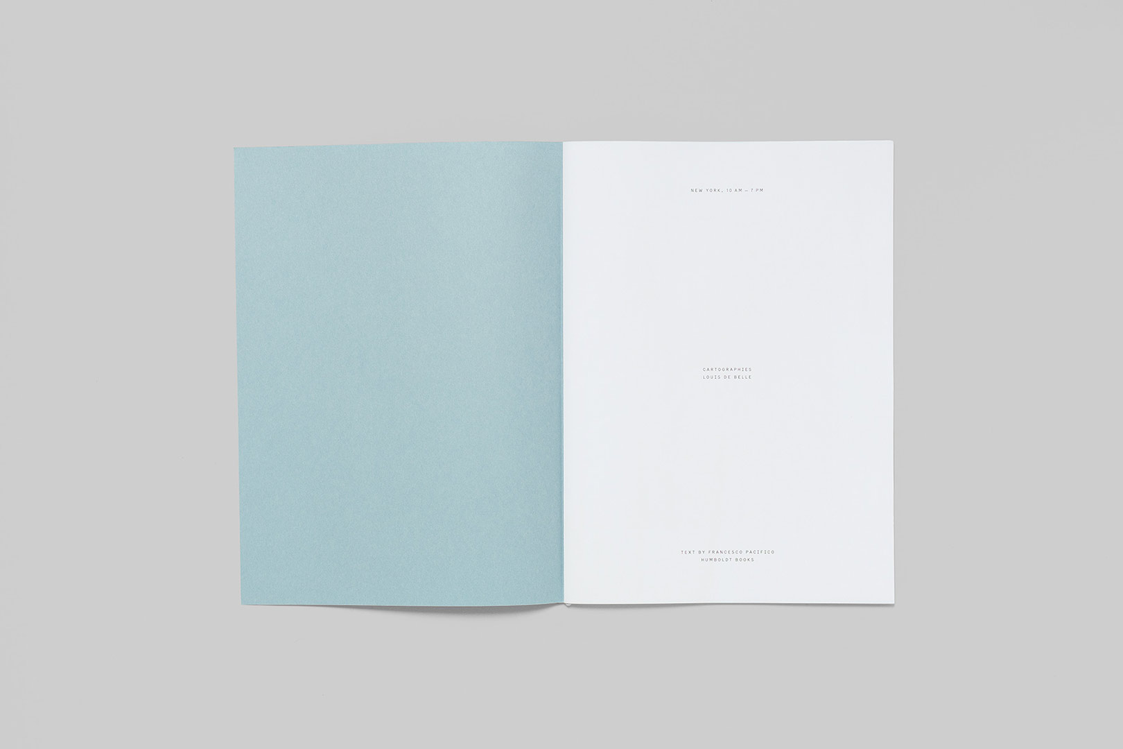 Louis De Belle – Cartographies Special Edition | Humboldt Books