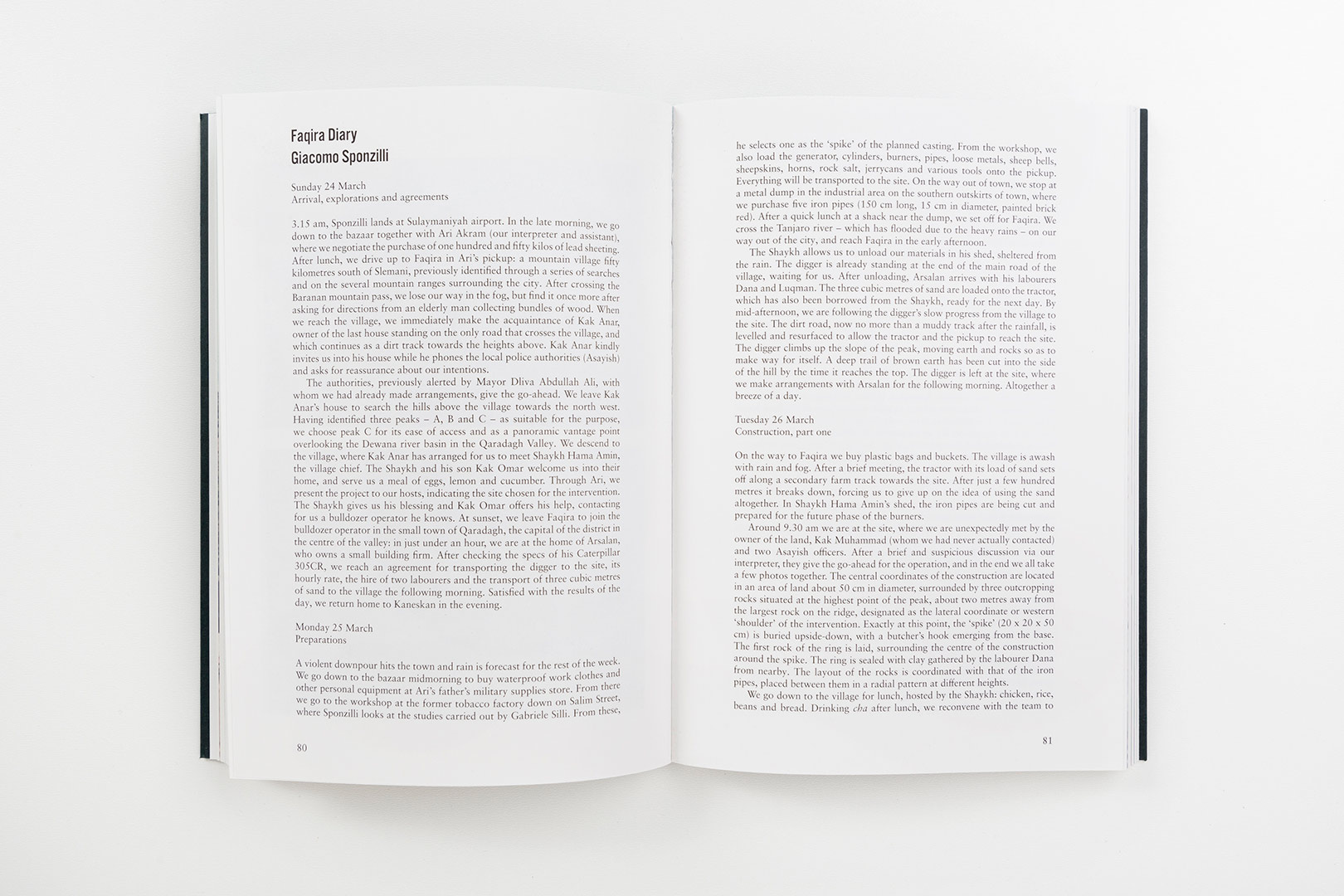 Carlo Gabriele Tribbioli – A Season in Slemani | Humboldt Books