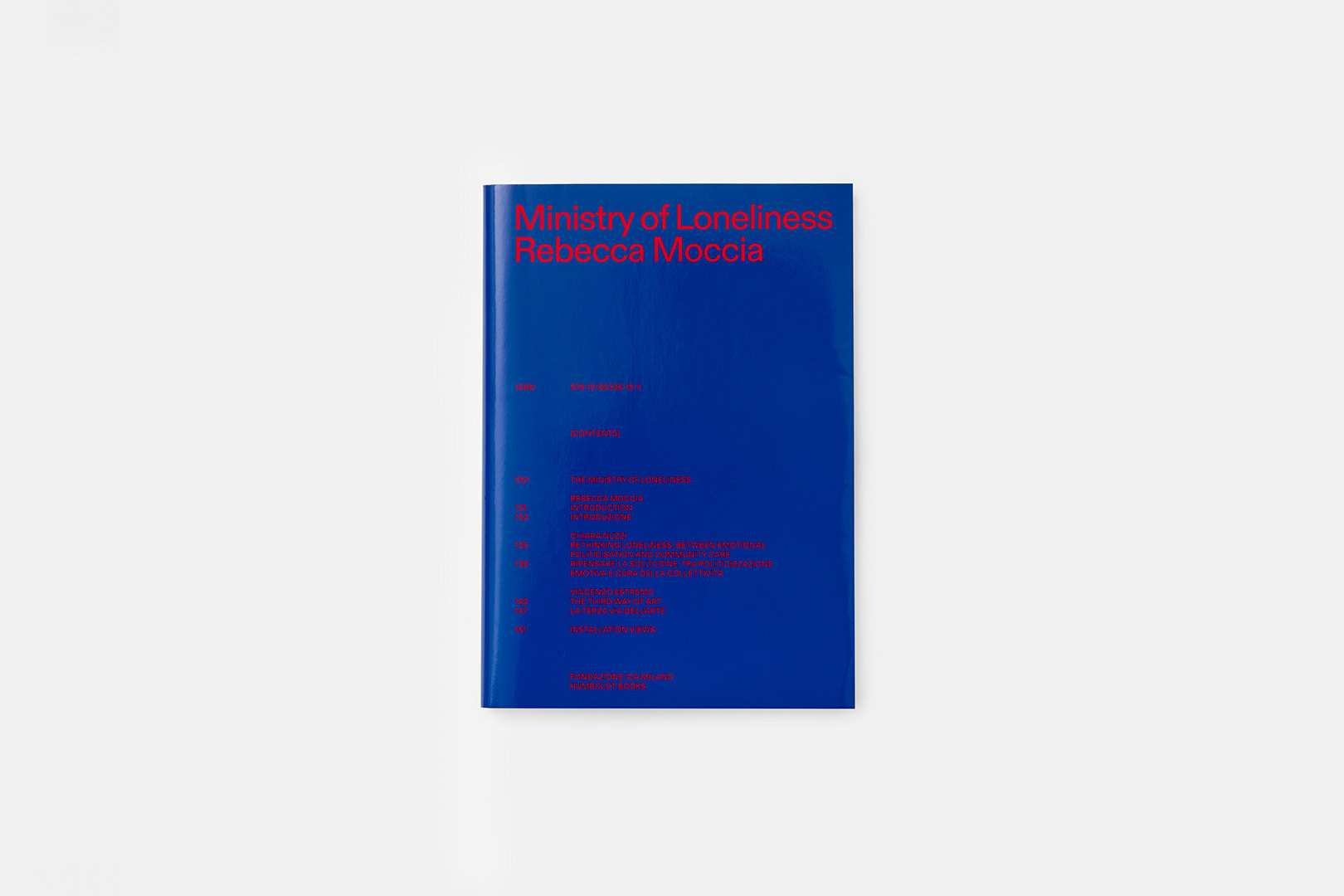 Rebecca Moccia – Ministry of Loneliness | Humboldt Books