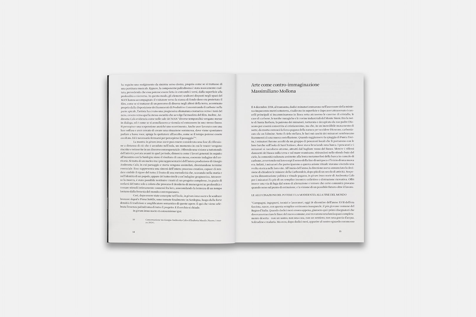 Giorgio Andreotta Calò – in girum imus nocte | Humboldt Books