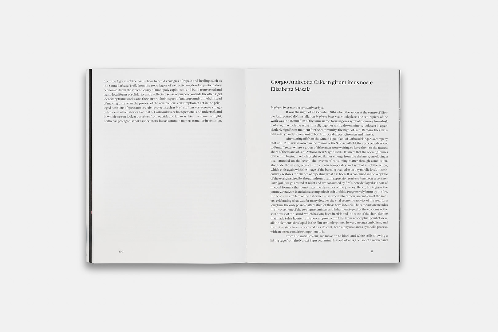 Giorgio Andreotta Calò – in girum imus nocte | Humboldt Books