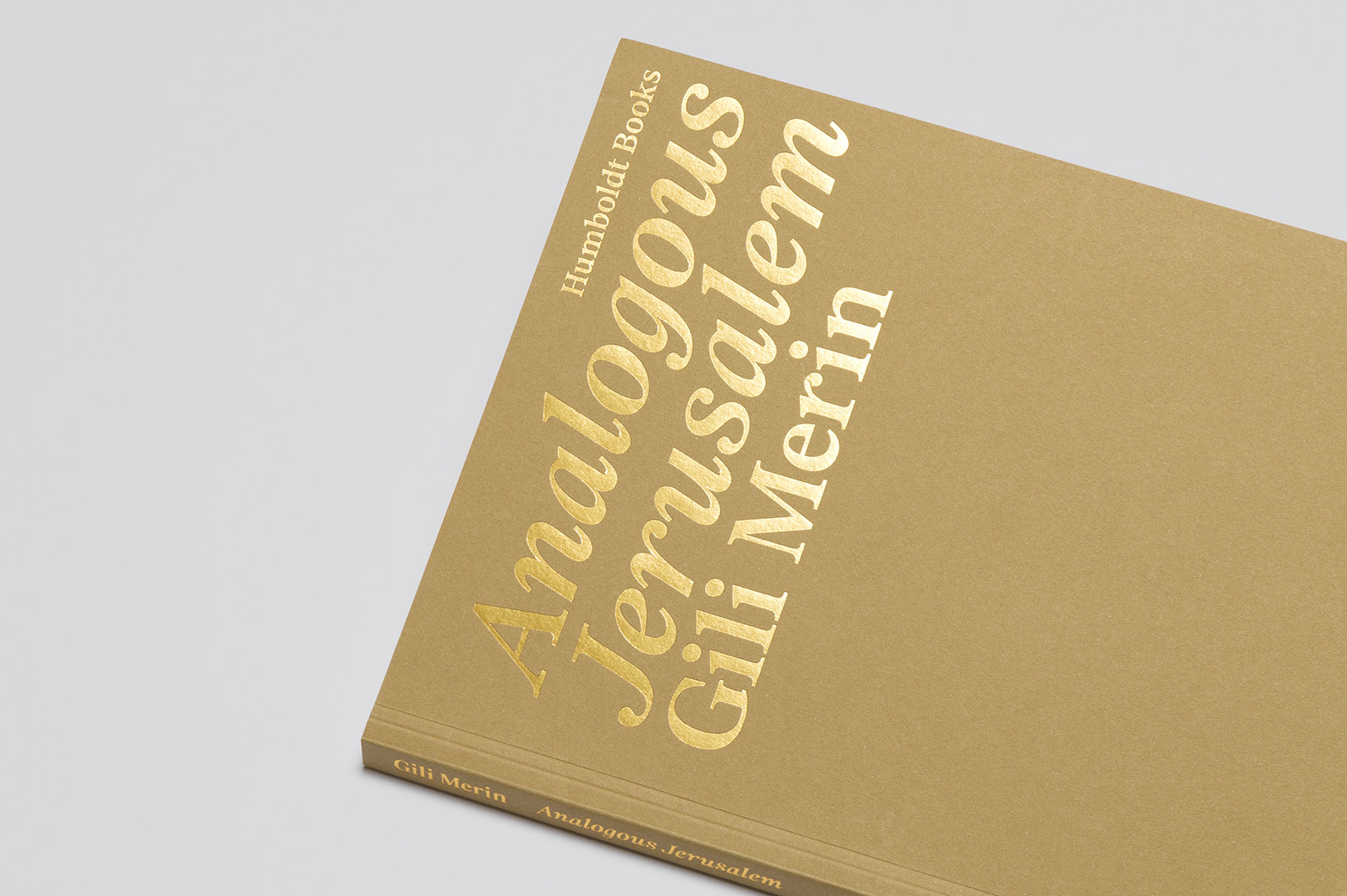 Gili Merin – Analogous Jerusalem | Humboldt Books