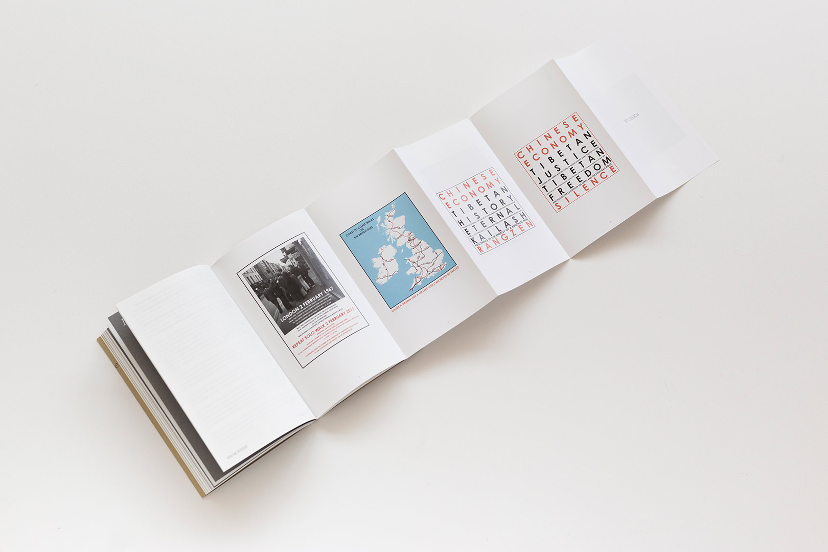 From Here to Tibet – Hamish Fulton, Michael Höpfner | Humboldt Books