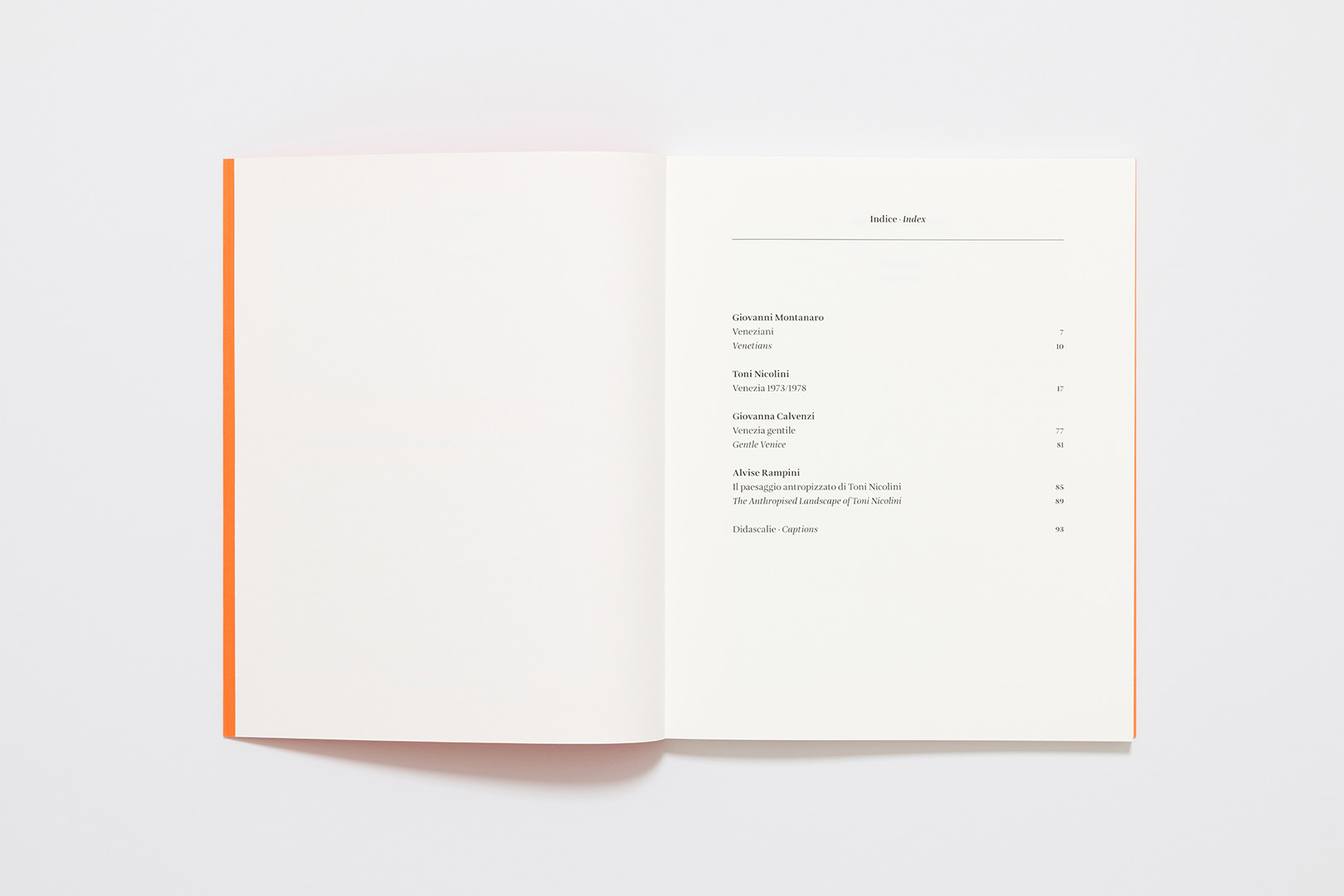 Toni Nicolini – Venezia 1973 1978 | Humboldt Books
